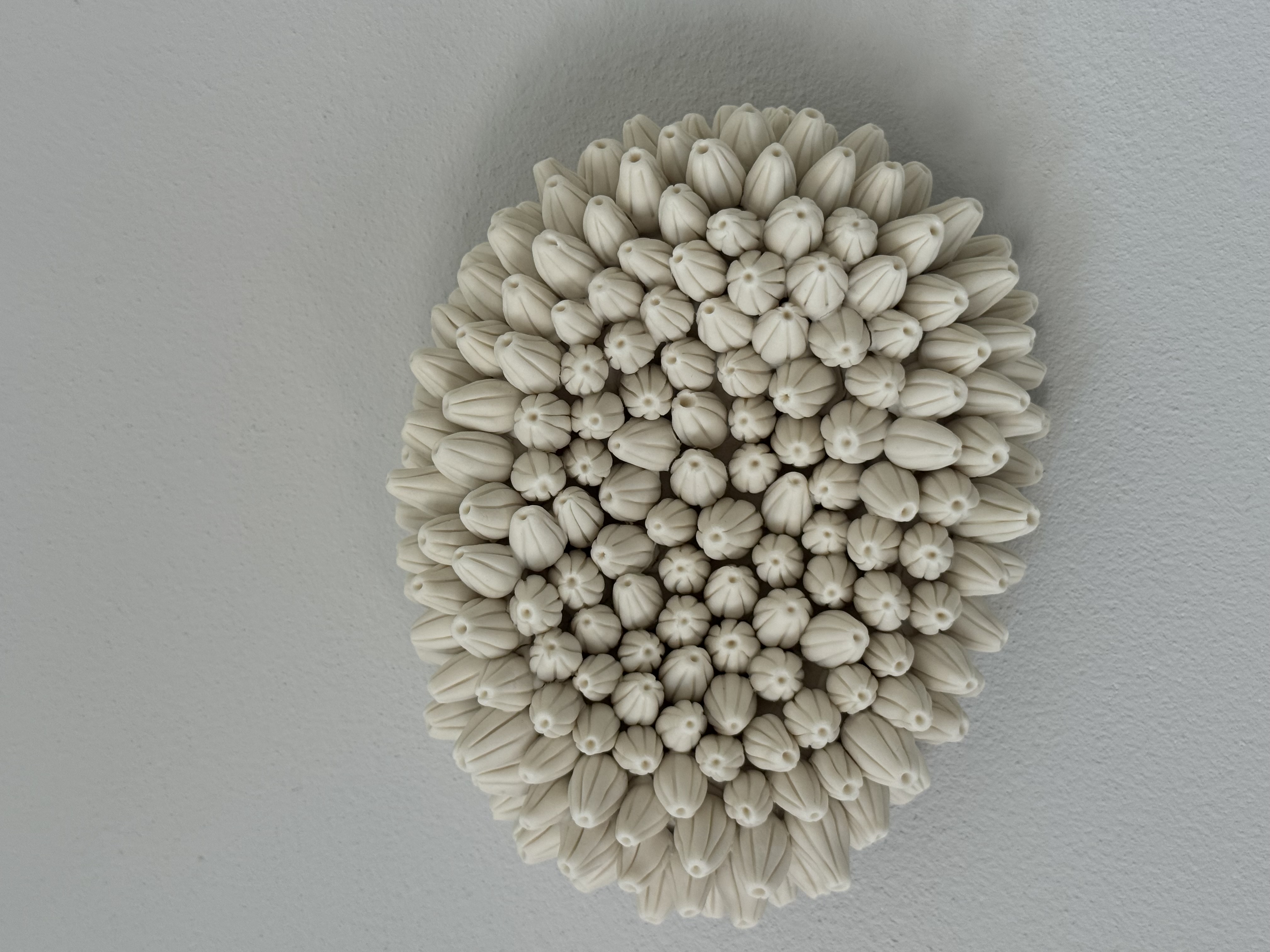 Porseleinen wandwerk — Barbara Brens, Meer dan klei